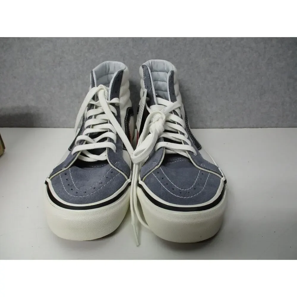 Vans Sk8 Hi 38 Dx Og Blue White Black Mens Sz 8.5 Womens Sz 10 Ultra Cush